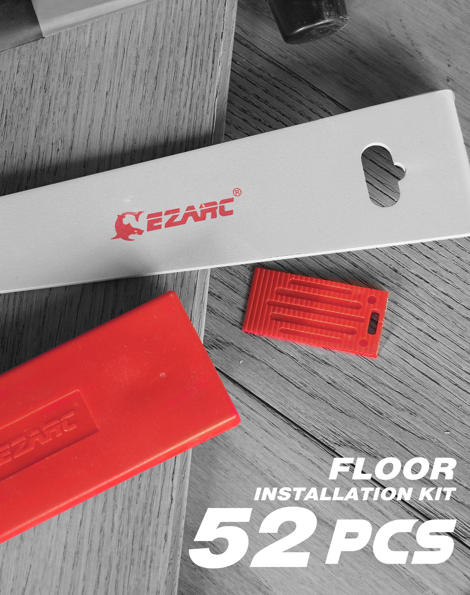 52-Piece Laminate Wood Flooring Installation Kit - EZARC Tools