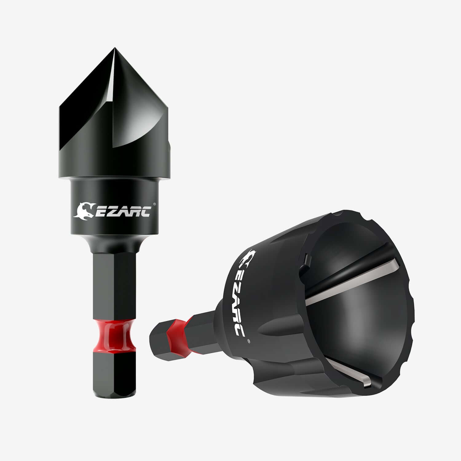 External Rotary Deburring Chamfer & Internal Countersink Chamfer Tool with 1/4" Hex Shank - EZARC Tools