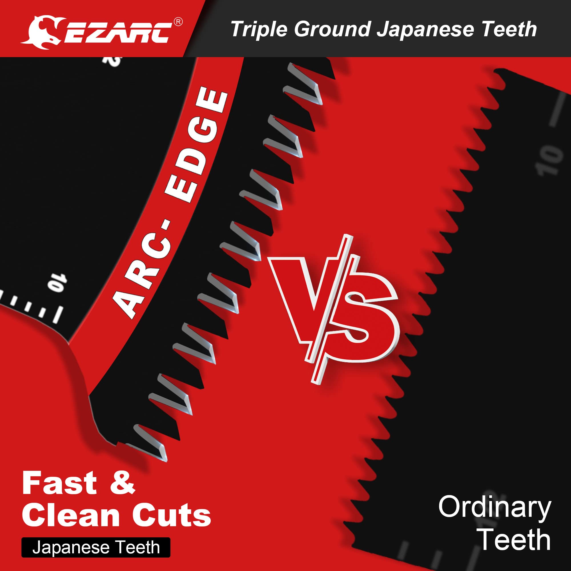 Extra-Long Arc-Edge Oscillating Multi Tool Blade Japanese Tooth For Clean Cut - EZARC Tools