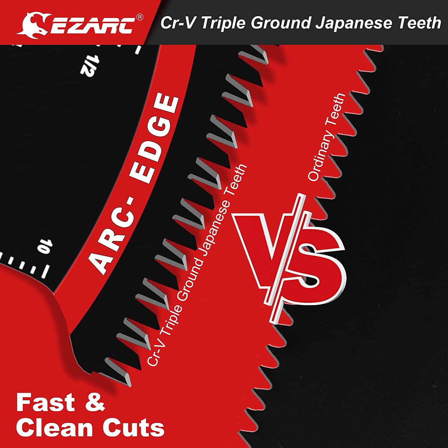 Arc-Edge Oscillating Multi Tool Blade Japanese Tooth for Clean Cut, OLJ33C - EZARC Tools