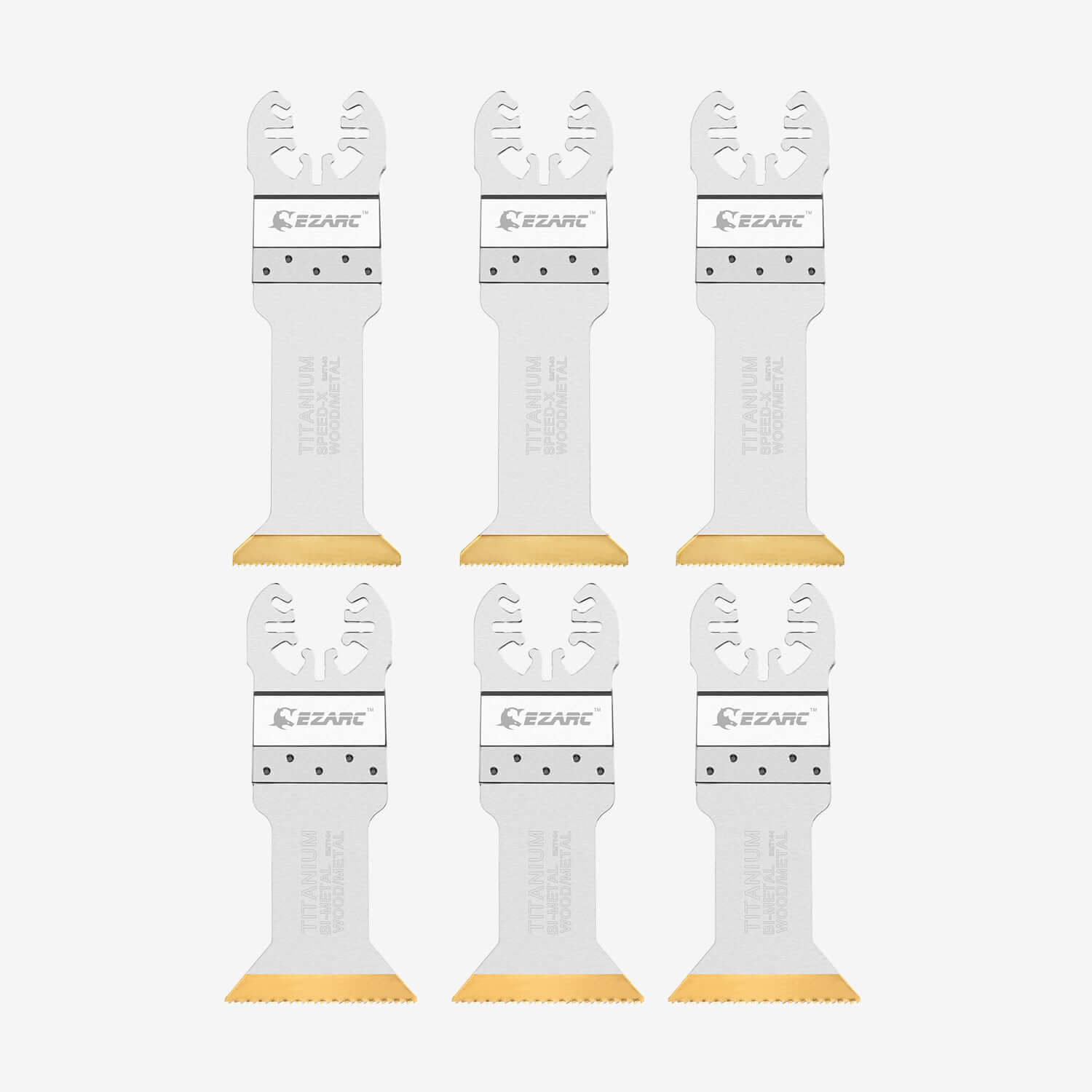 1-3/4 in. Titanium Powerful Cutting Oscillating Blade For Wood, Metal and Hard Material - EZARC Tools