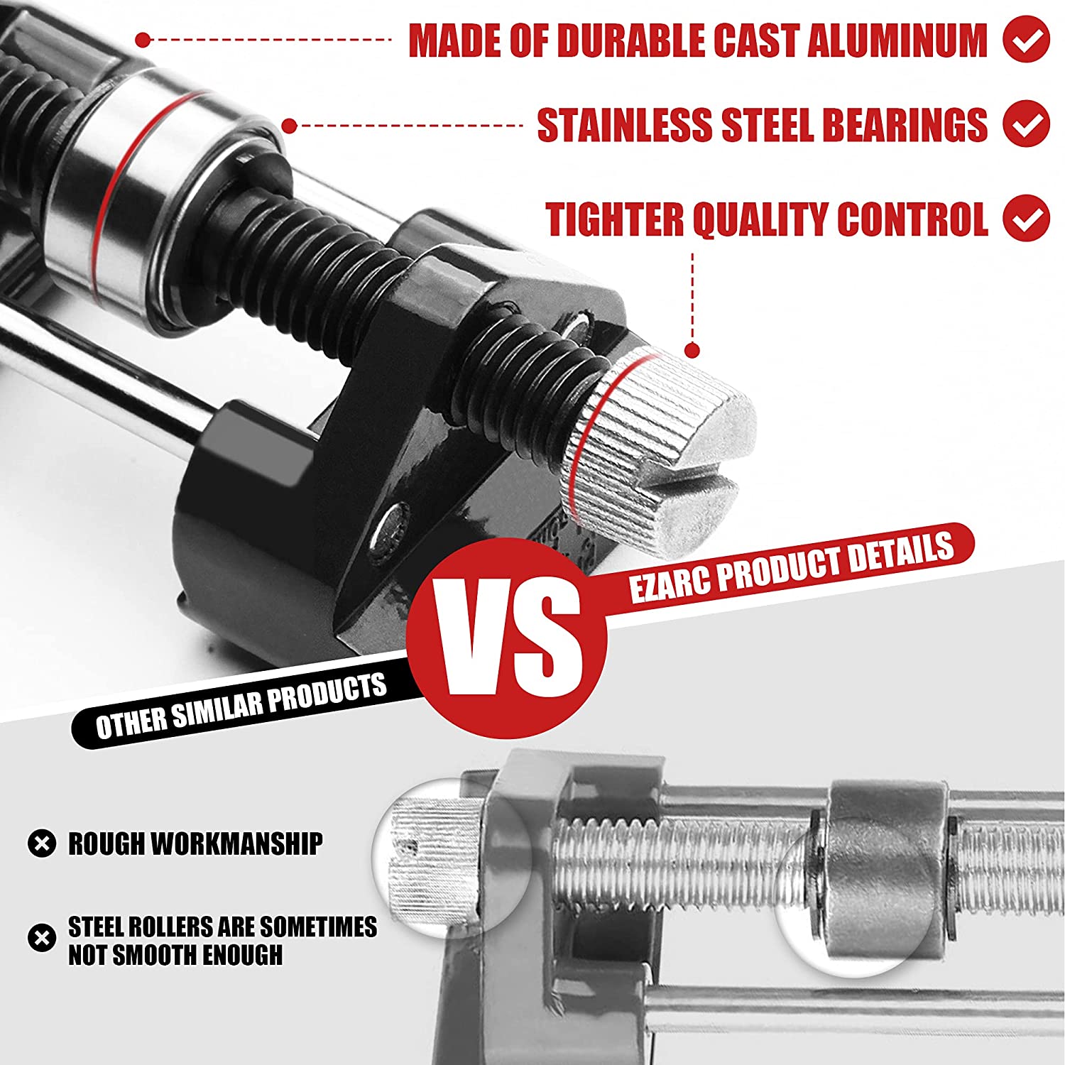 Honing Guide for Wood Chisel, Planer Blade - EZARC Tools